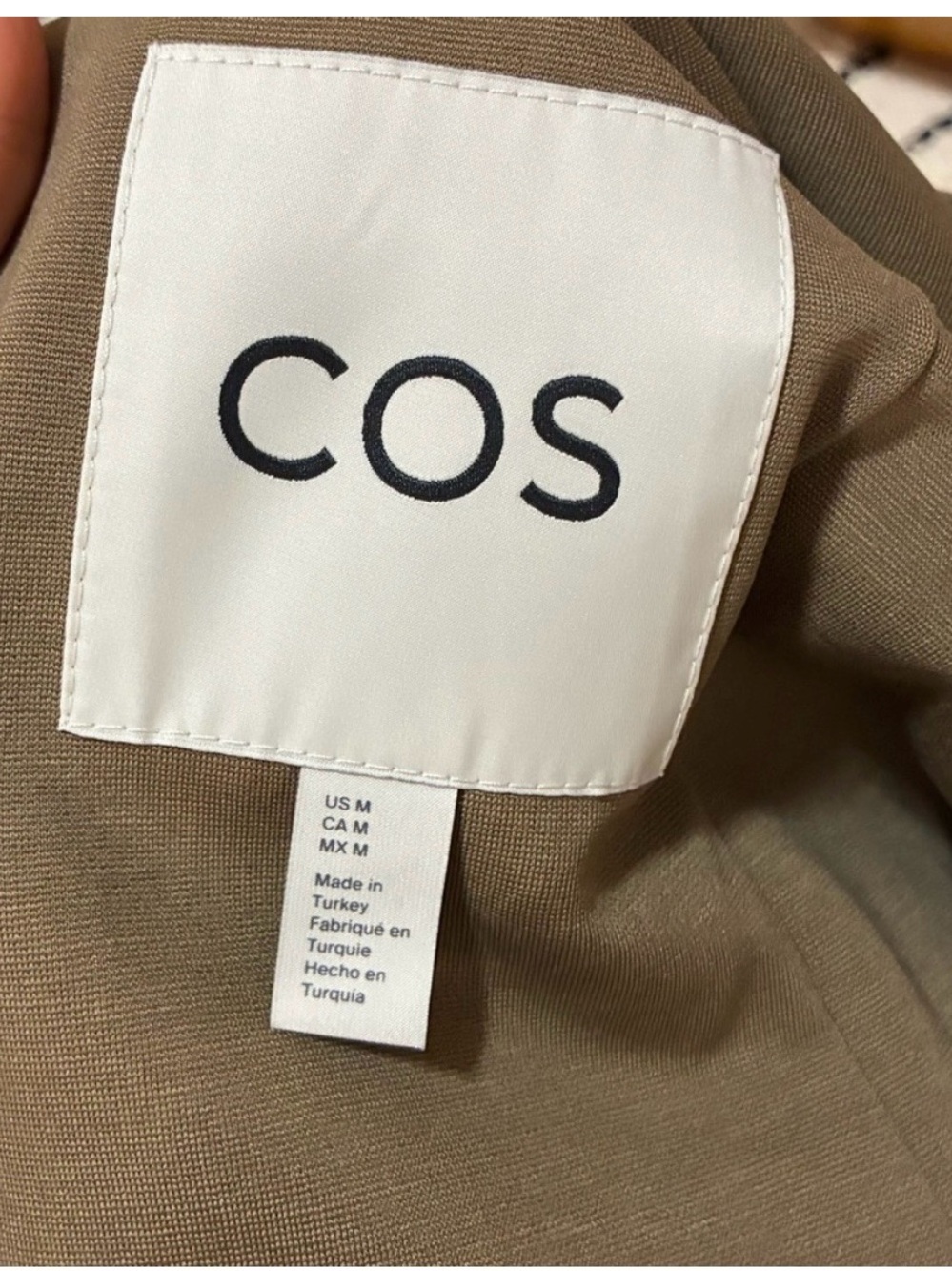 NWT. COS Relaxed-Fit V-Neck Blazer. NEW - Picture 8 of 9
